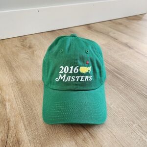 NWT 2016 Masters Emerald Green Baseball Hat